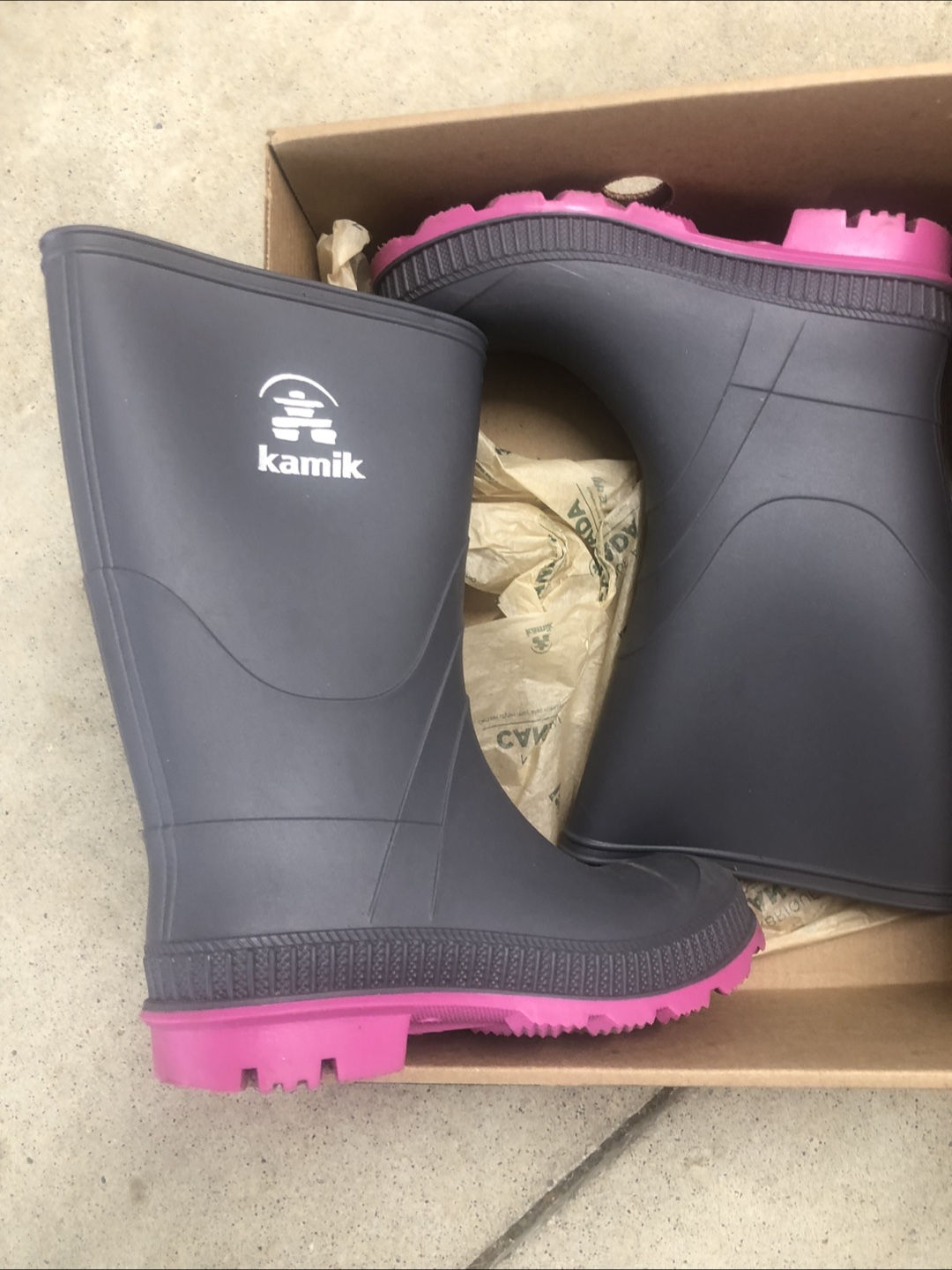 Kamik Stomp Kids' Rain Boots - Size 12