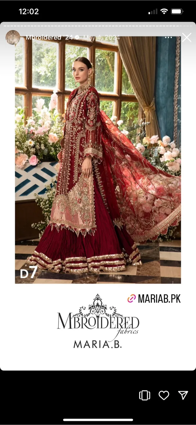 Maria B ethnic dress thumbnail