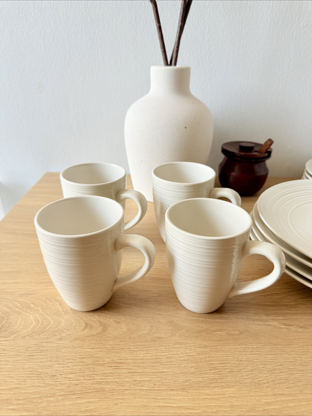 16 piece Dinnerware Set - Cream/Off White - photo 4