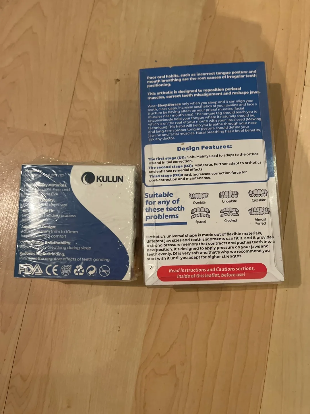 SleepObrace & Kulun Anti-Snoring Device - New! image indicator(4)