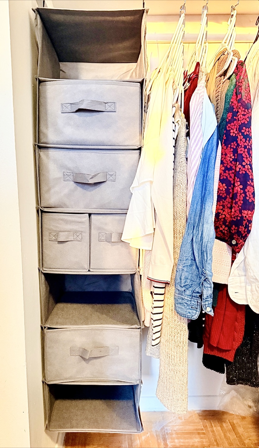 7-Shelves Hanging Closet Organizer - photo 2