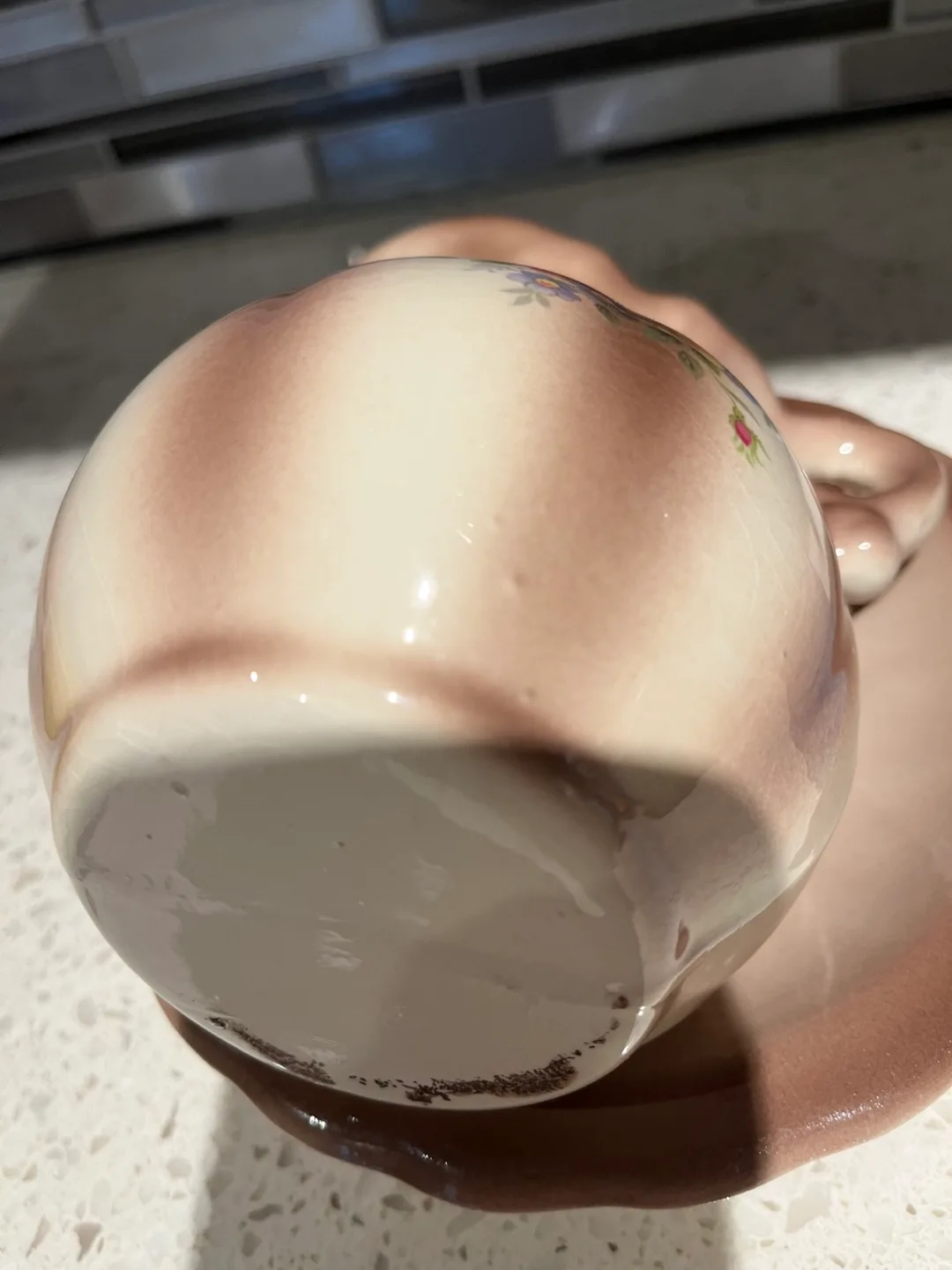 Vintage Floral Pitcher and Bowl Set image indicator(3)