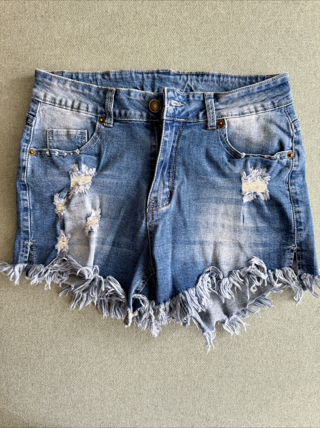 Set of 3 Women’s Summer Denim Shorts - US Size 4