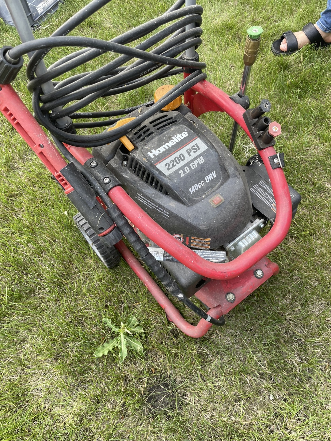 Homelite 2200 PSI Pressure Washer - photo 3
