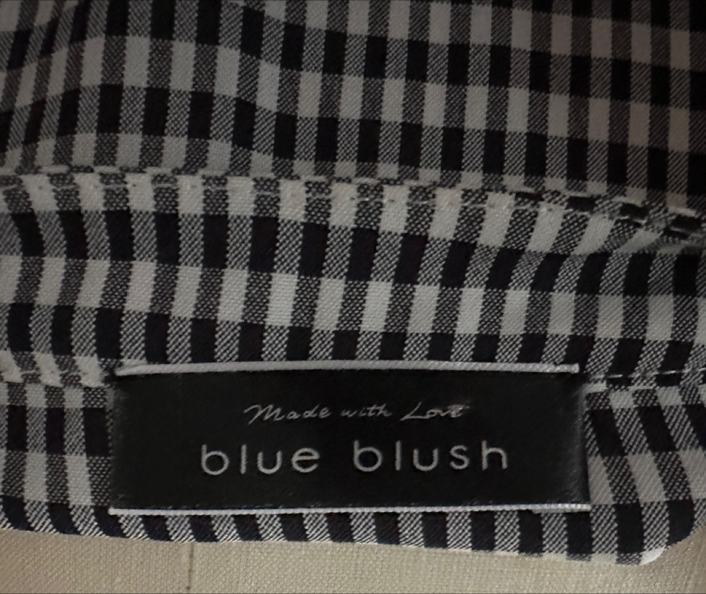 Black & White Gingham Dress - photo 3
