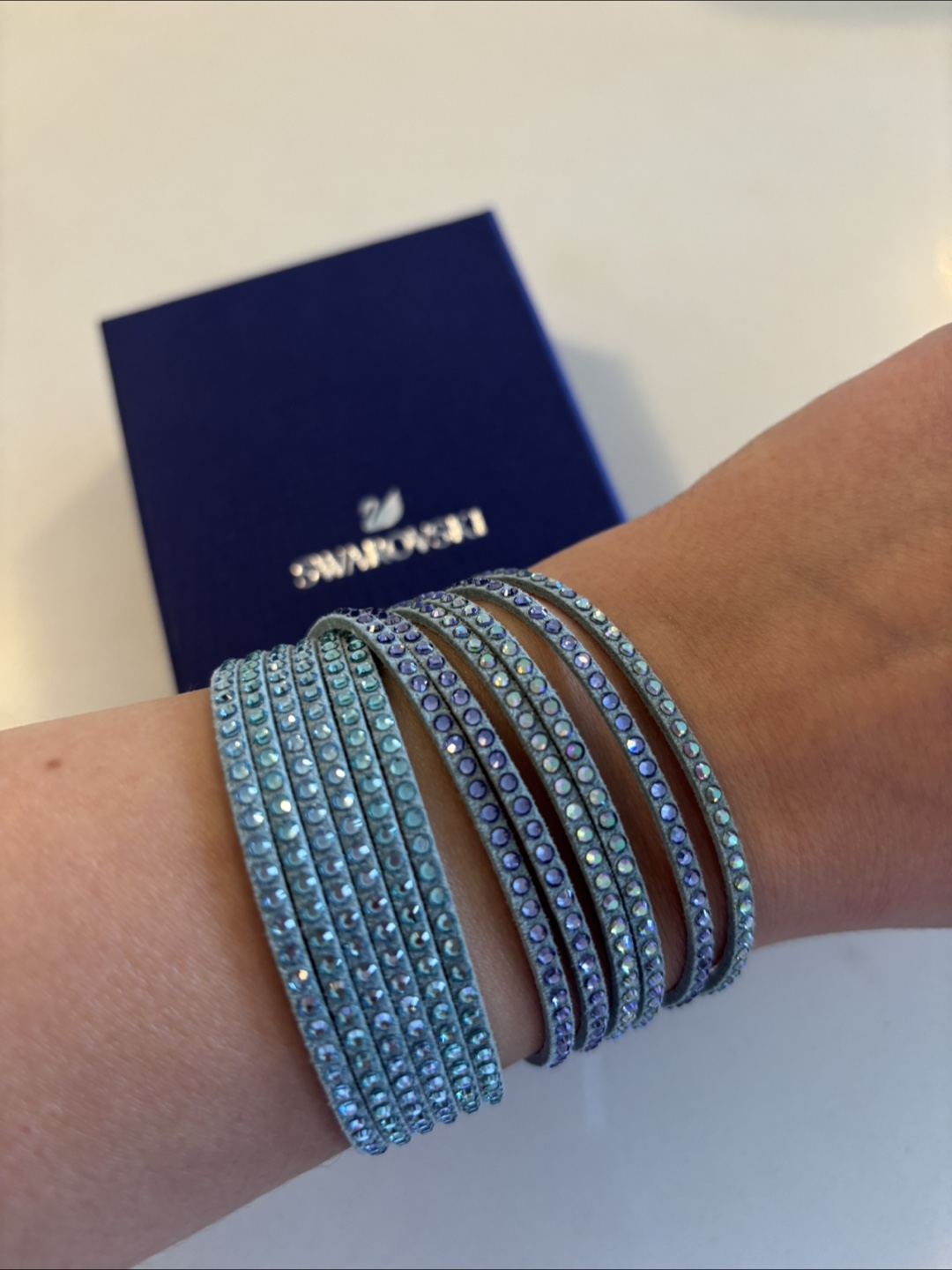 Swarovski Slake Wrap Bracelet with box - photo 3