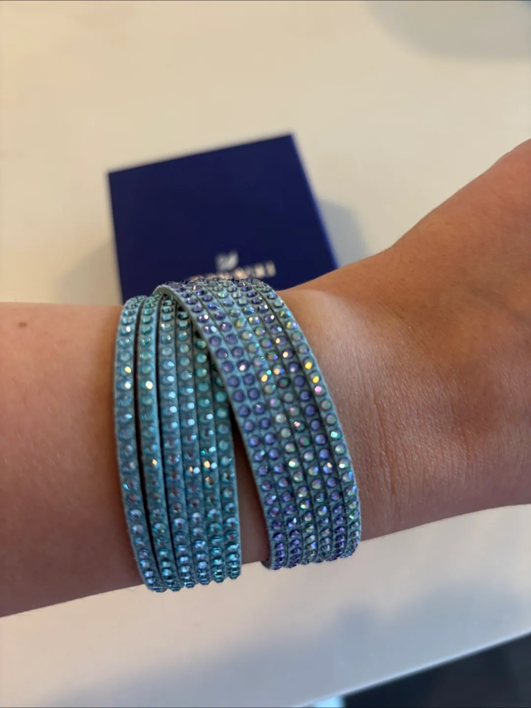 Swarovski Slake Wrap Bracelet with box image indicator(4)