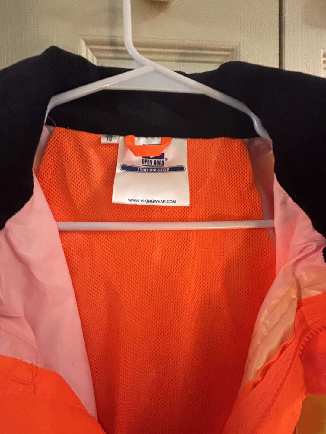 Open Road Hi-Vis Waterproof Safety Rain Jacket - photo 2