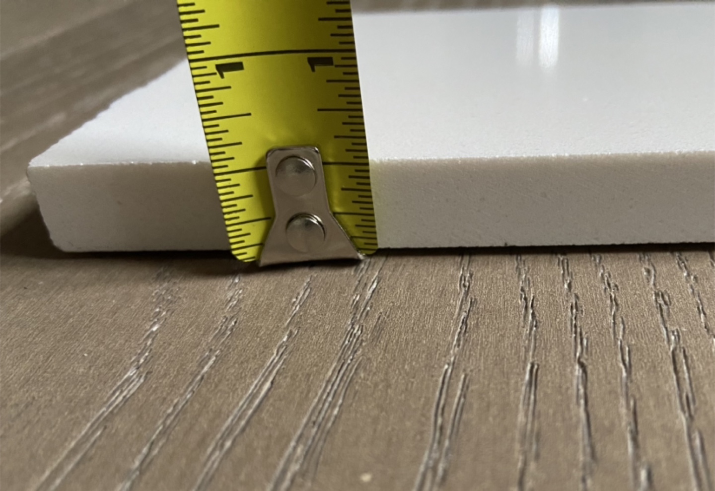 White Engineered Stone Threshold Leftover 25,5 x 4 inches - photo 4
