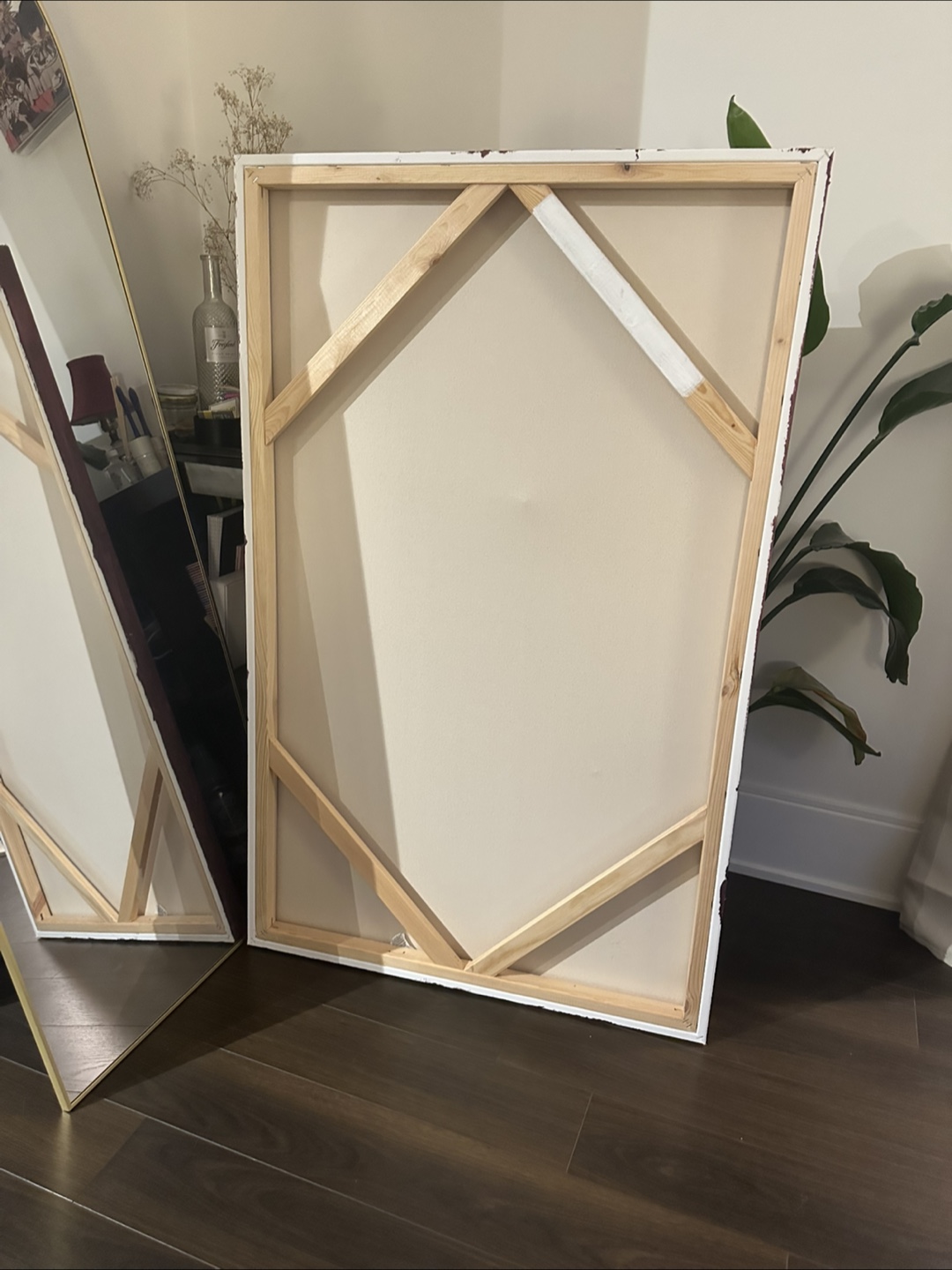 Large blank (lightly used) canvas 48”x30” - photo 2