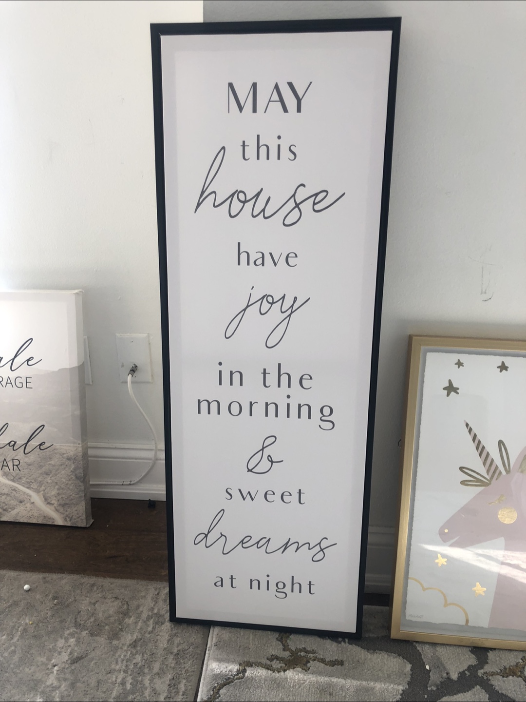 House Joy & Sweet Dreams Wall Art