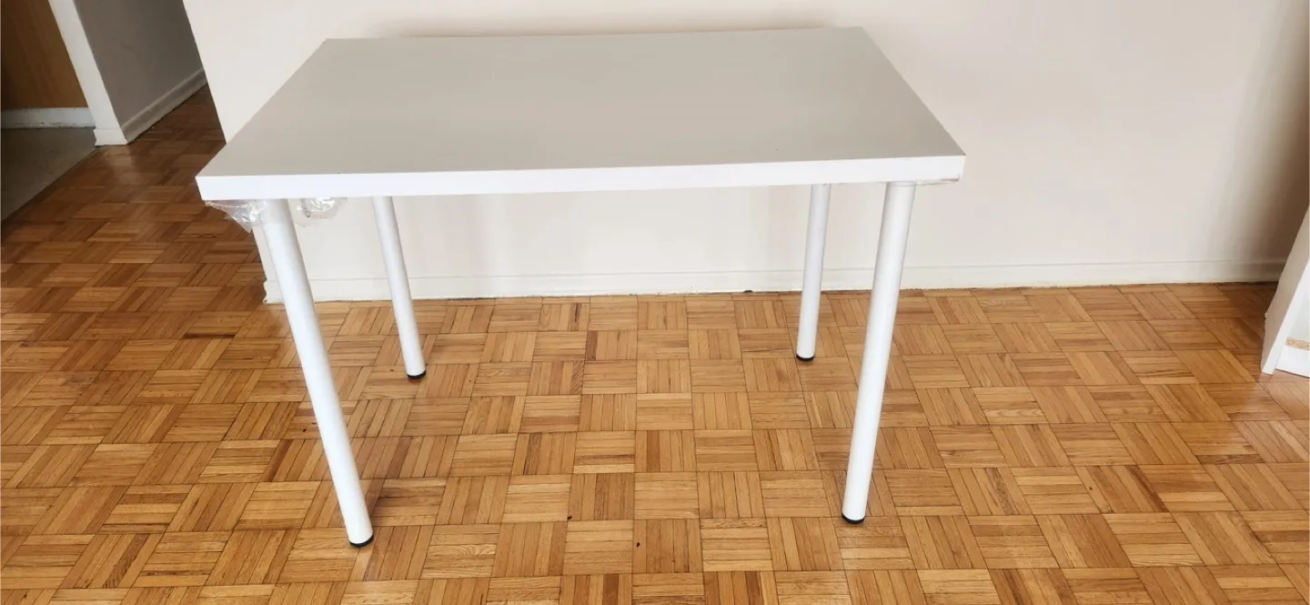 IKEA White Table - 100x60 cm thumbnail