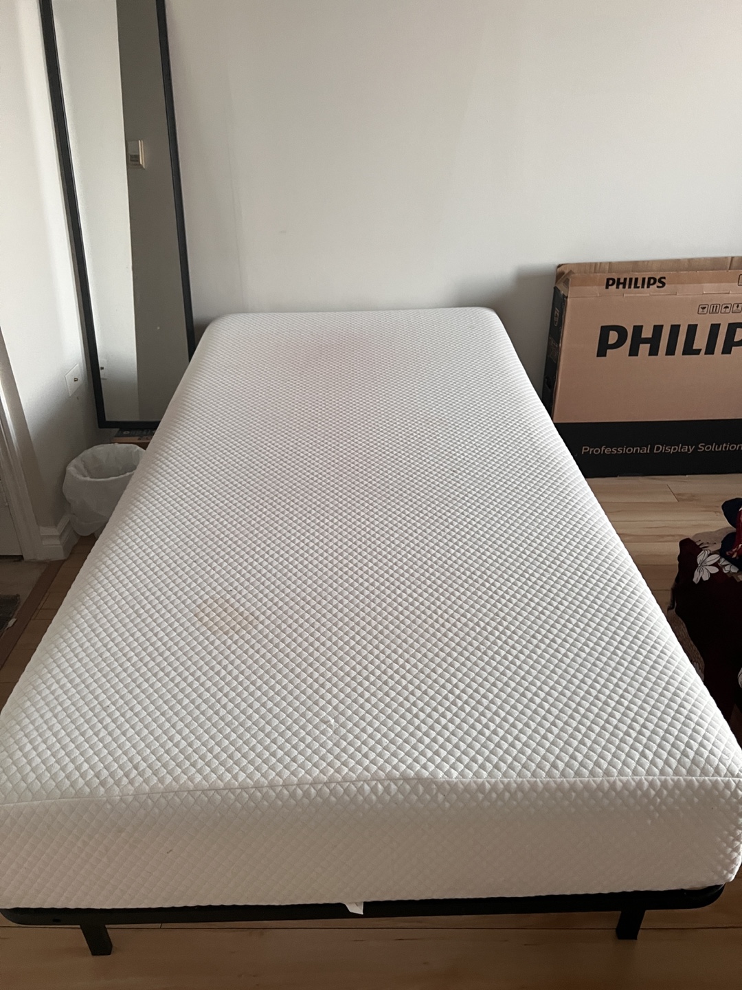Twin Bed Frame & Mattress - photo 3