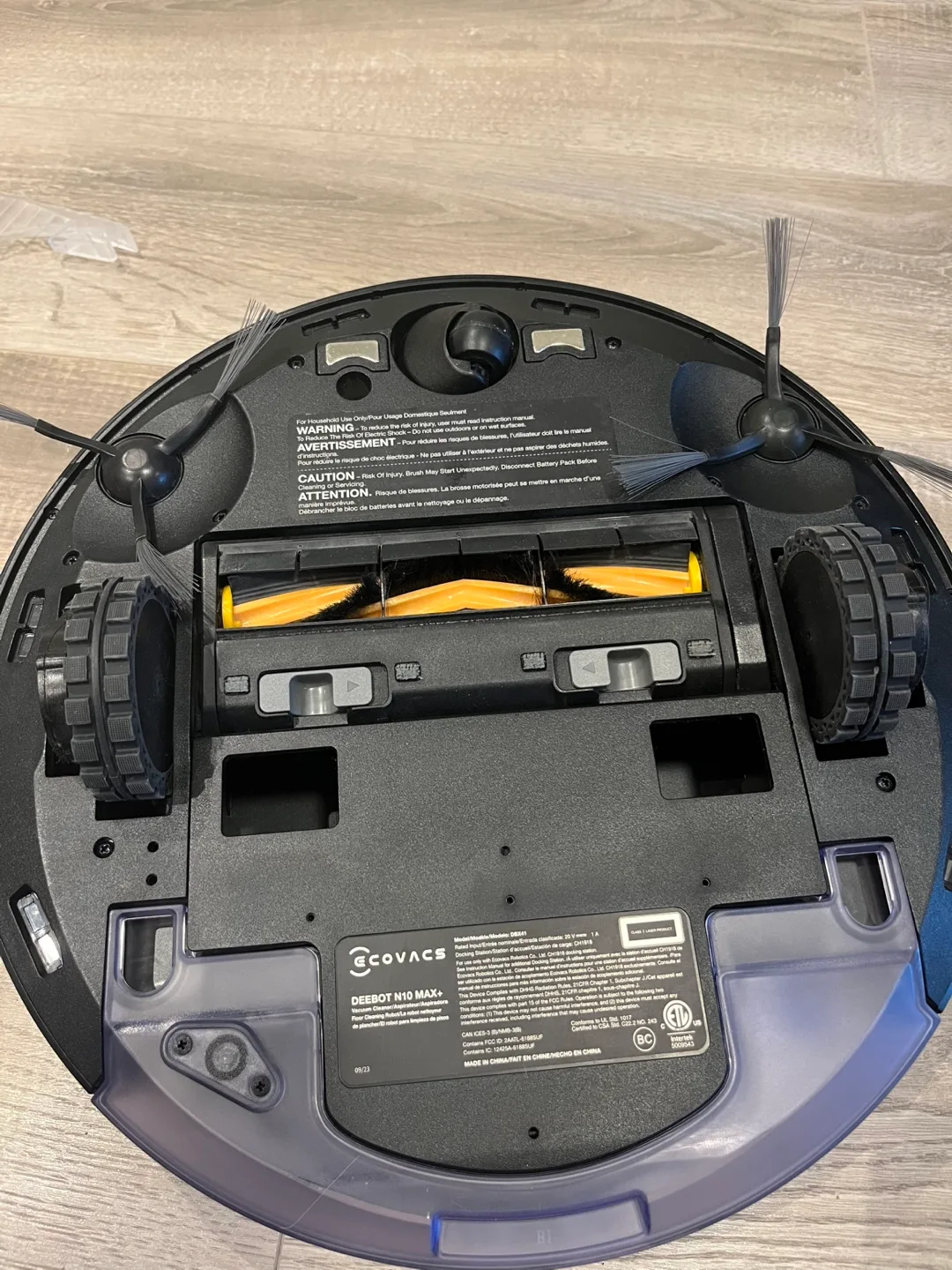 Ecovacs Deebot N10 Max Robot Vacuum with Auto-Empty Station image indicator(7)