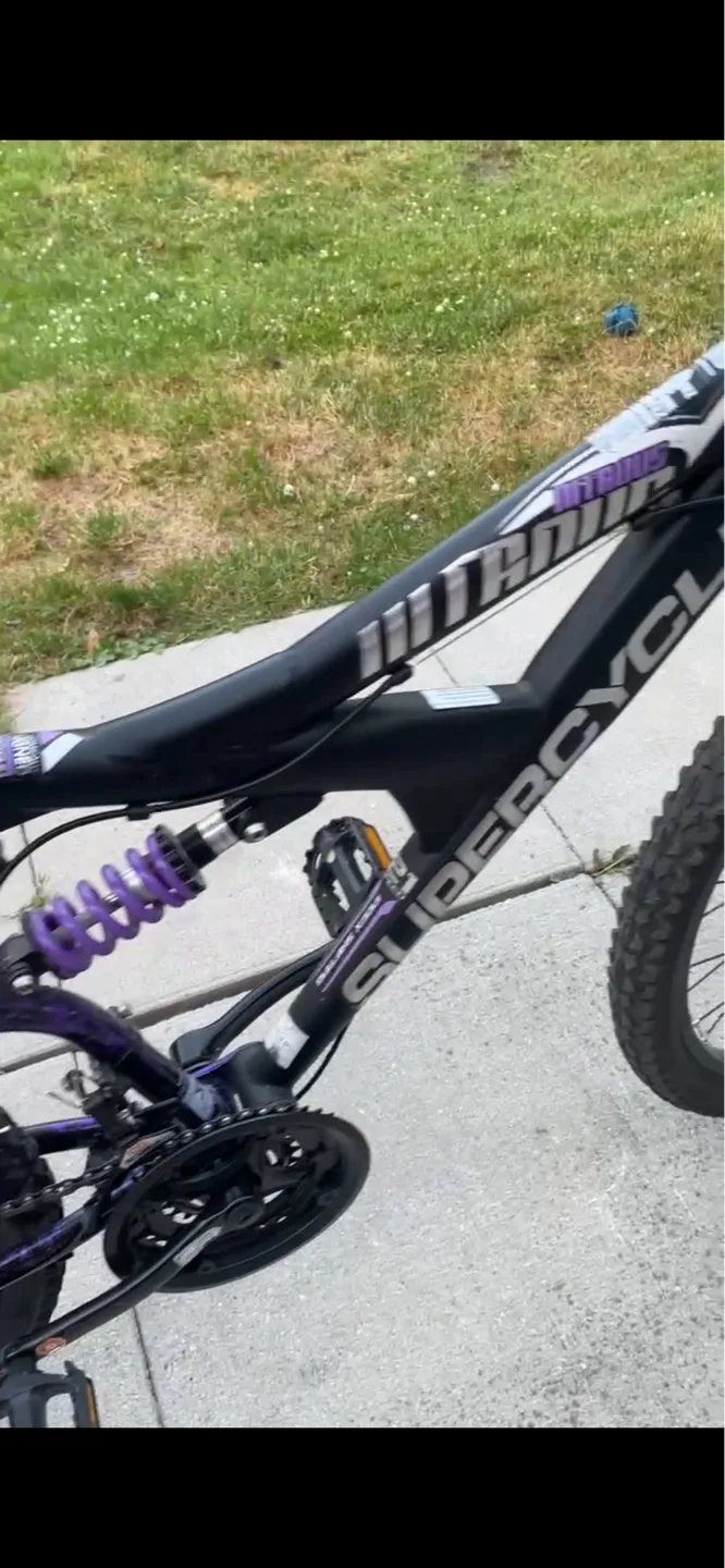 Supercycle Mountain Bike - Purple/Black image indicator(3)
