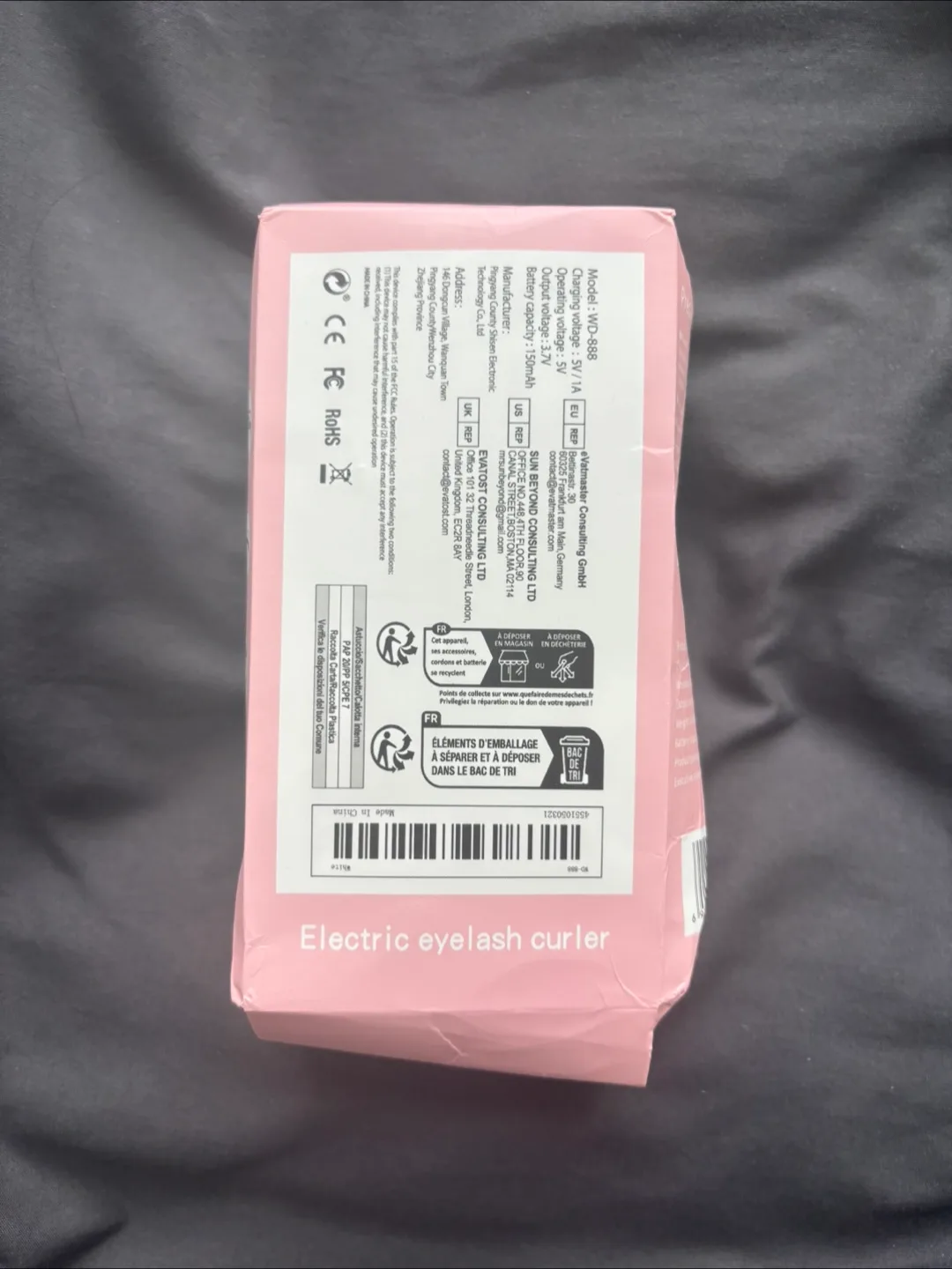 New Electric Eyelash Curler with Charger #freecycle image indicator(3)