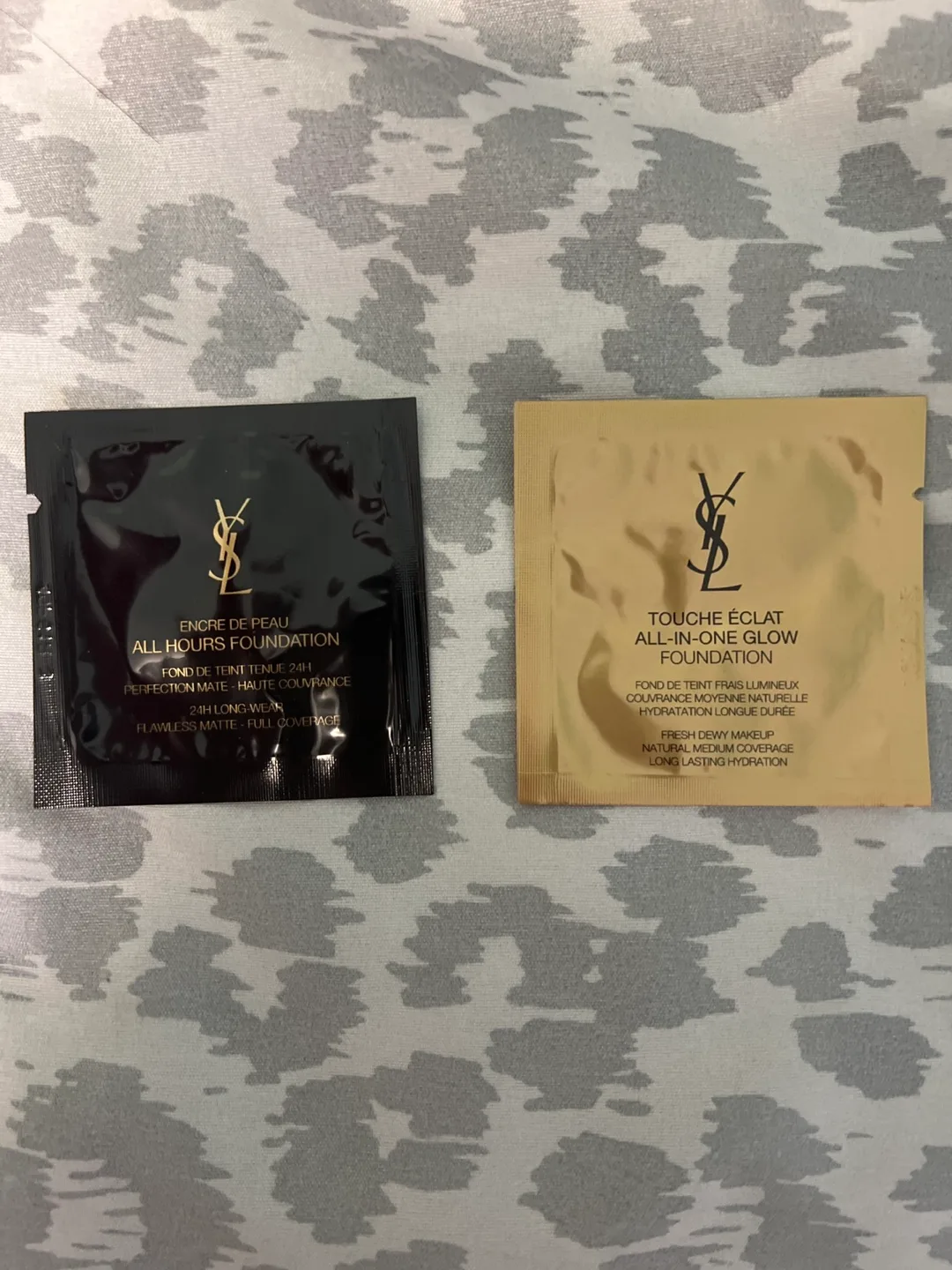 YSL Foundation Samples- #freecycle thumbnail