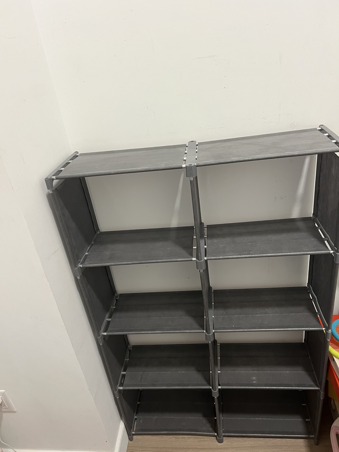 Double Row Bookshelf/Storage Cabinet