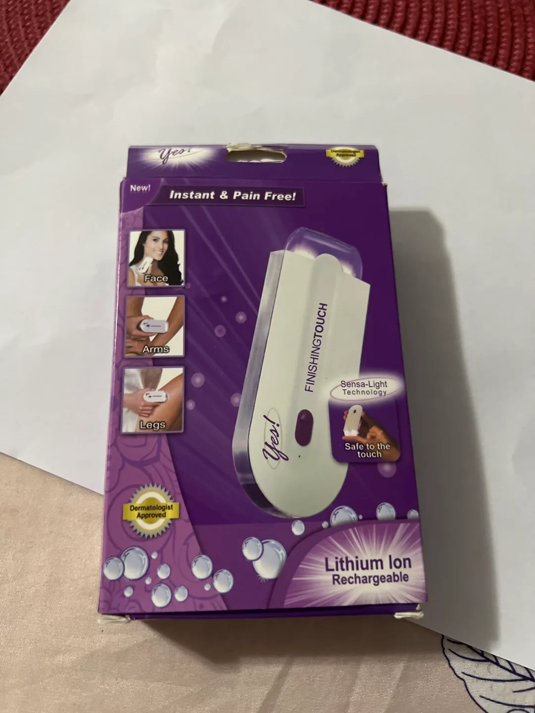 Yes! Finishing Touch Hair Remover - New in Box! thumbnail