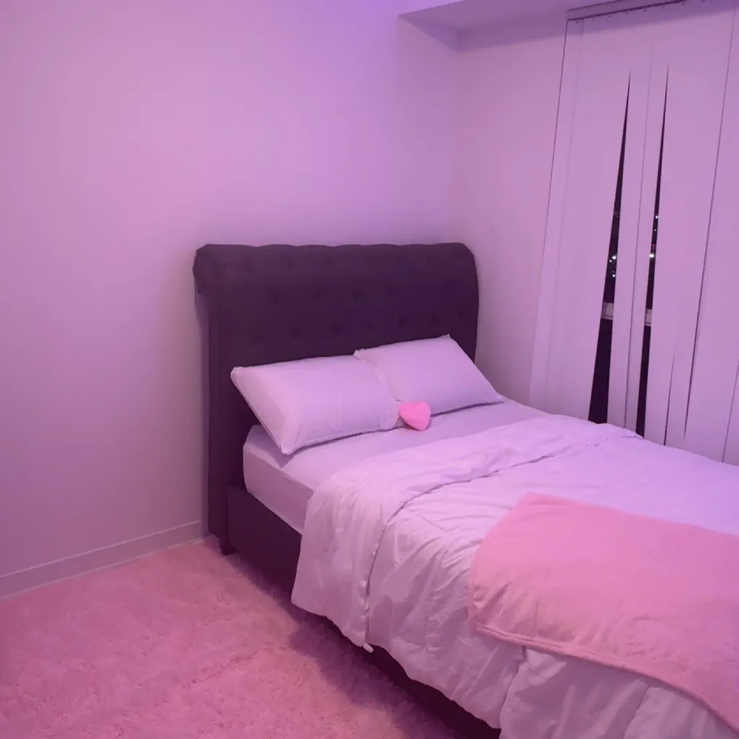 Bed with Headboard