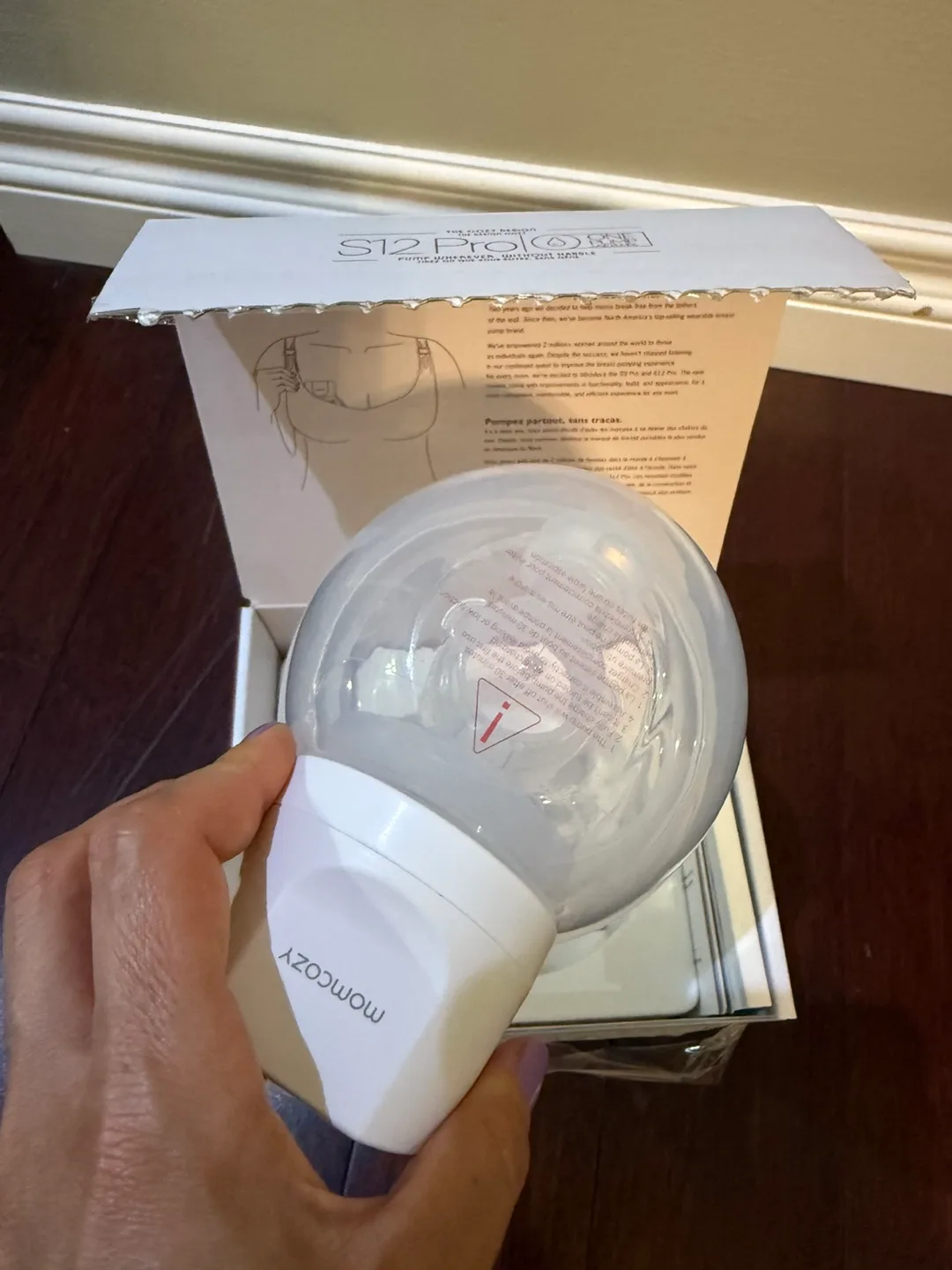 New! Momcozy S12 Pro Wearable Breast Pump image indicator(2)