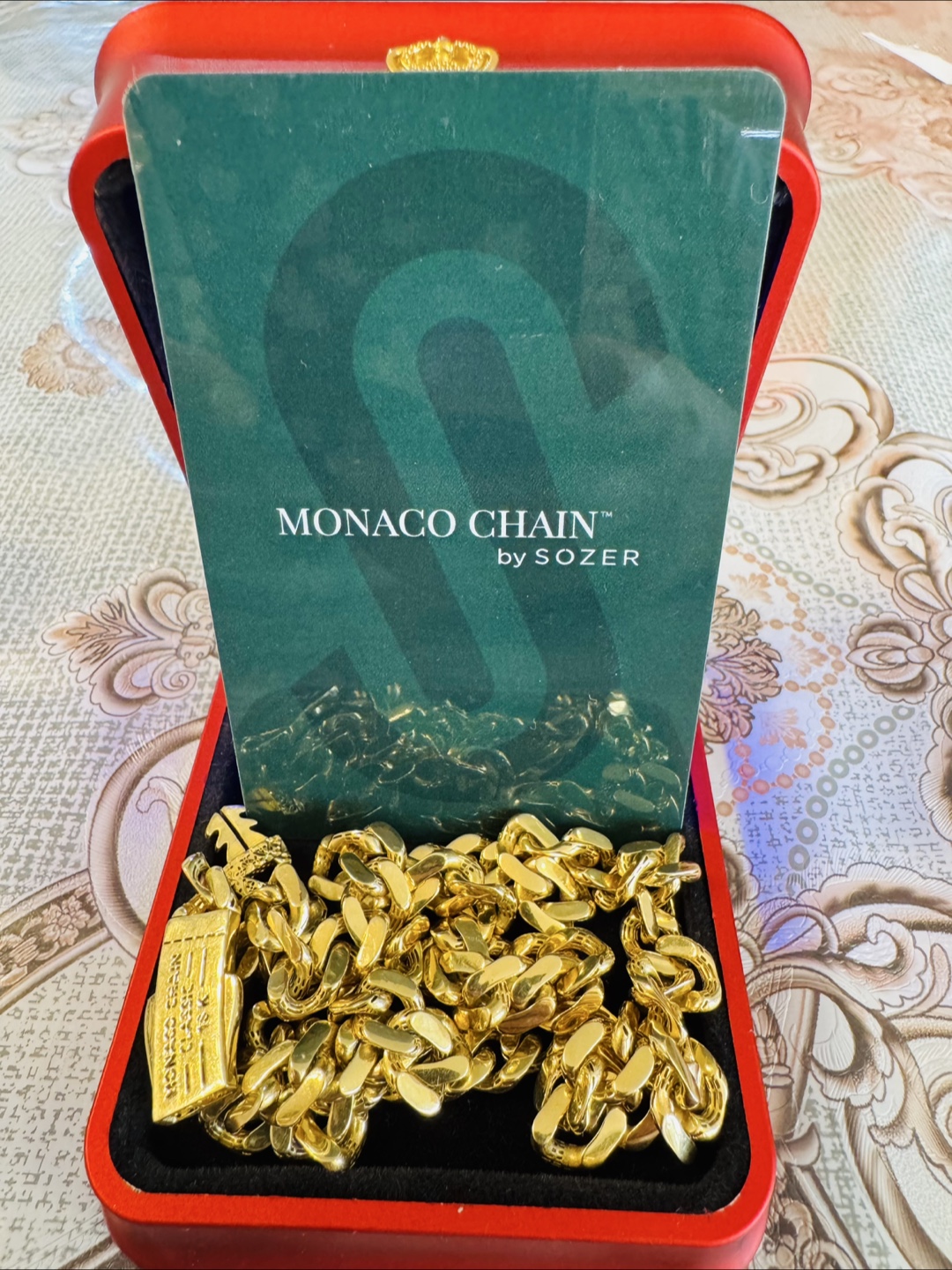 Monaco Chain by Sozer, 18K Gold,23.9 gms…18 inch - photo 2