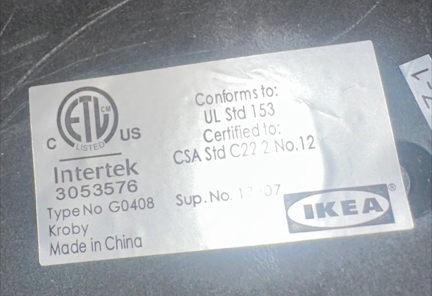 [1+1 set] IKEA Kroby Floor Lamp & Tagarf floor Lamp image indicator(5)