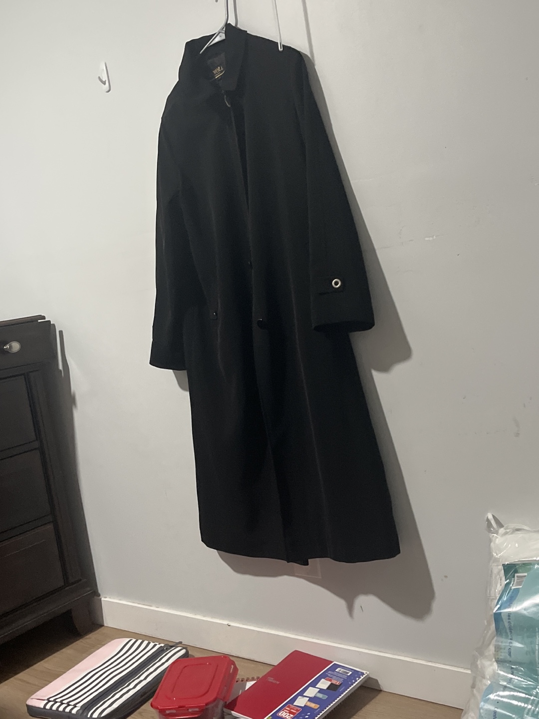 Black Trench Coat - photo 2