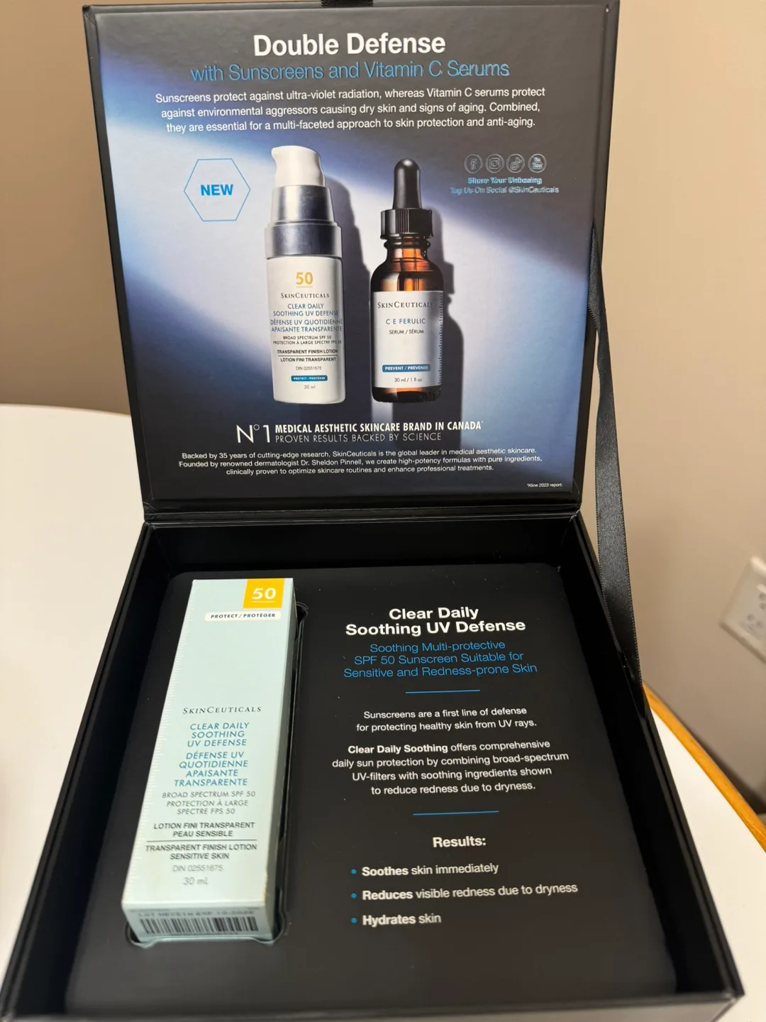 New SkinCeuticals Double Defense Kit