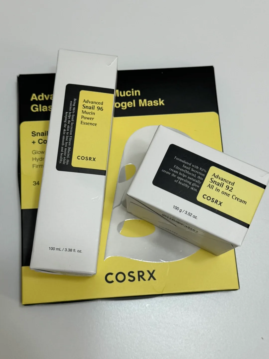 COSRX Advanced Snail 96 Mucin Power Essence & All in One Cream