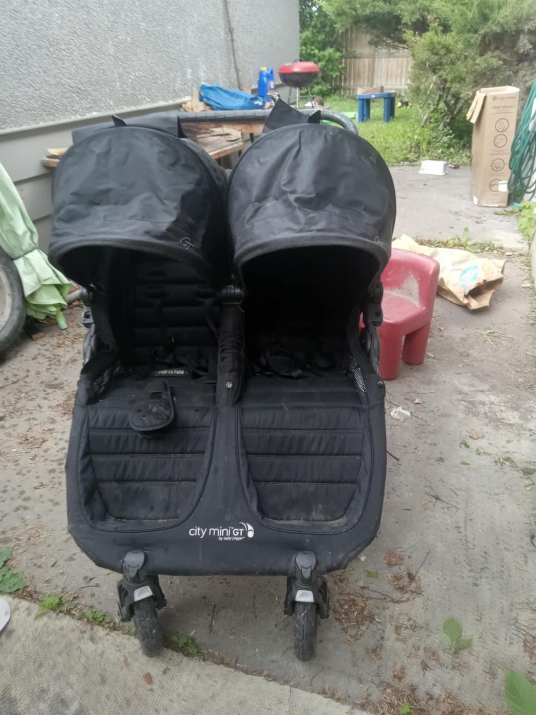 City Mini GT Double Stroller - Black