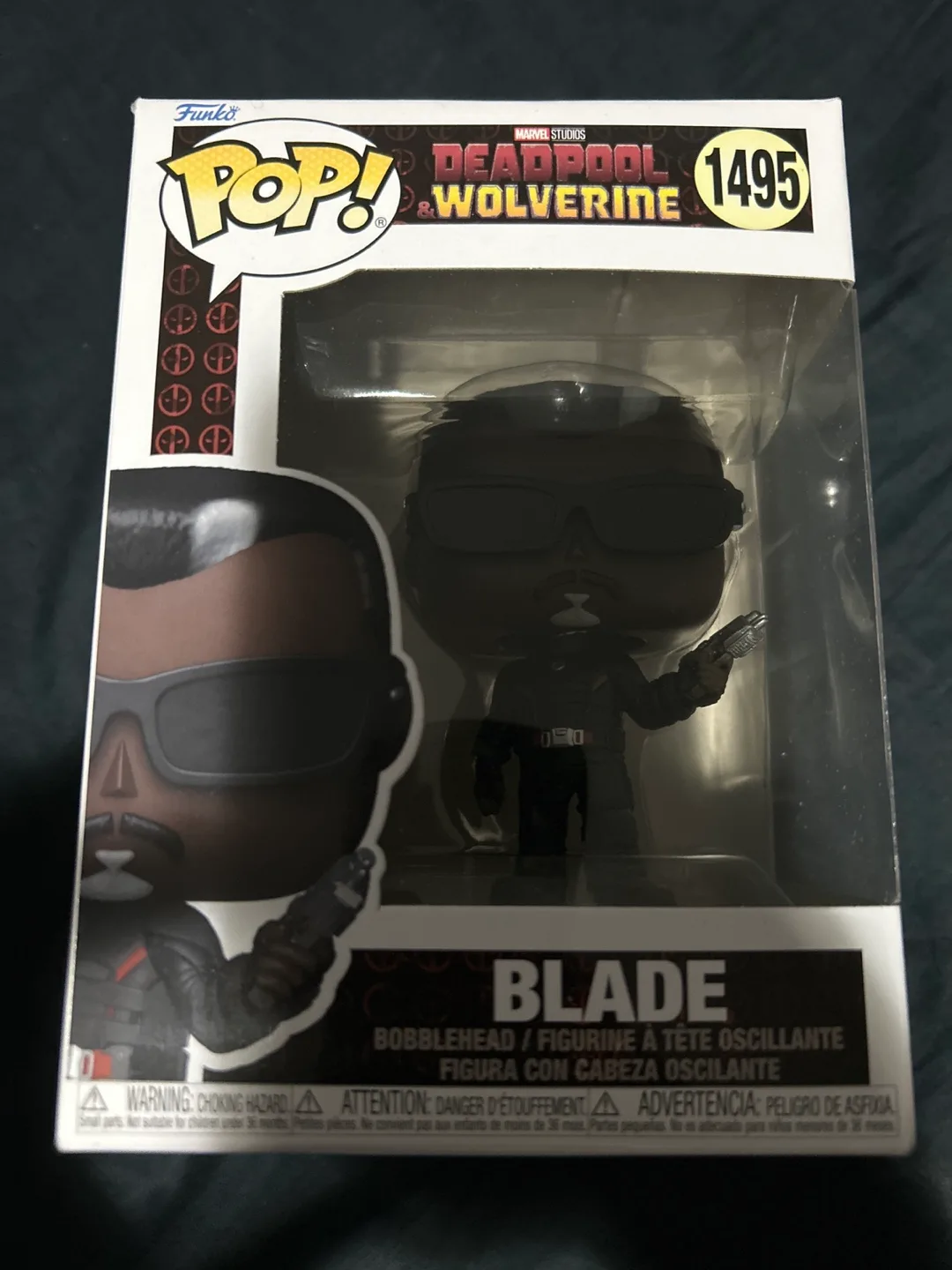 Funko Pop! Marvel Deadpool & Wolverine - Blade #1495 thumbnail