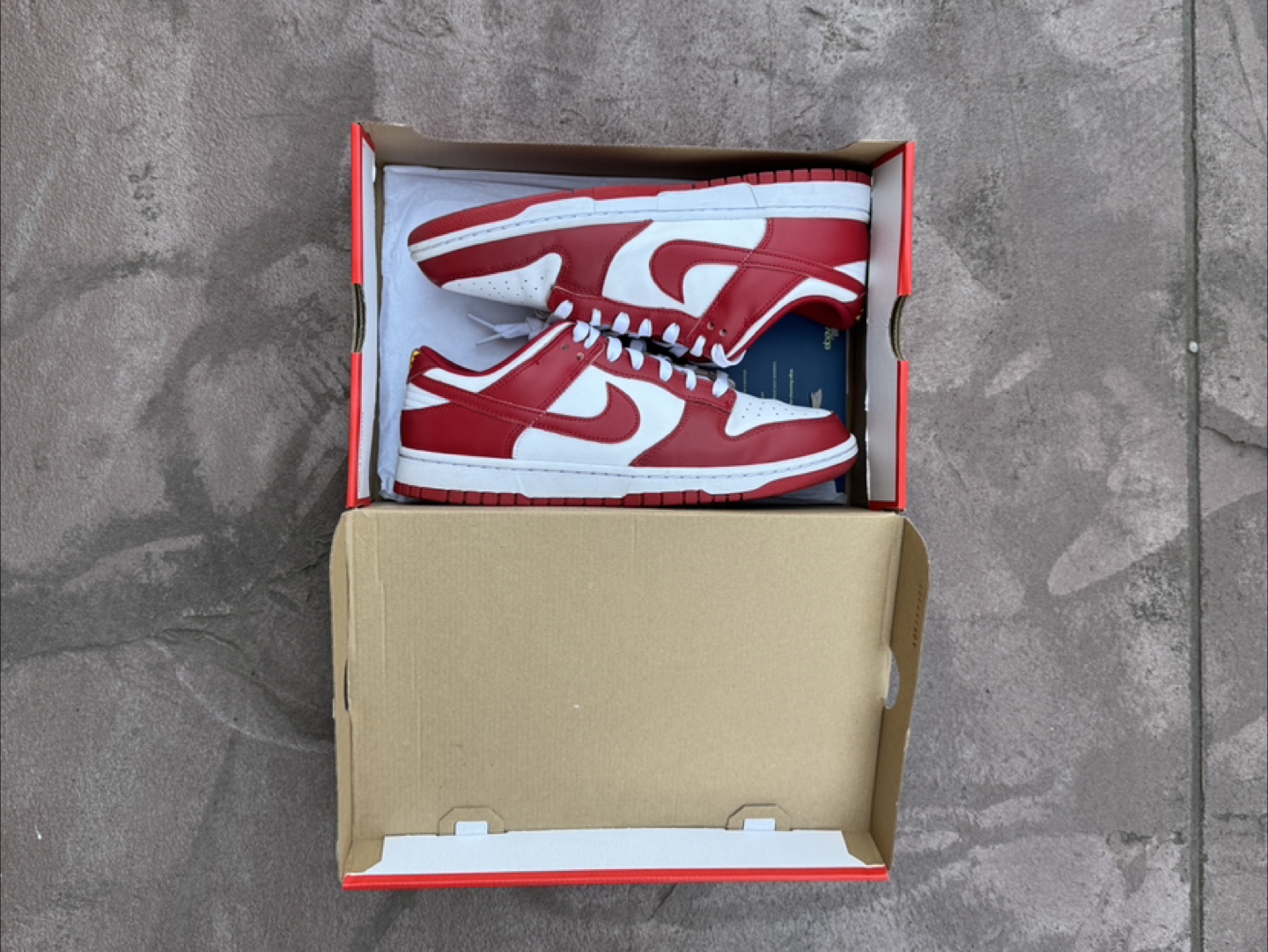 Nike Dunk Low Retro - Gym Red (US 10.5) - photo 5