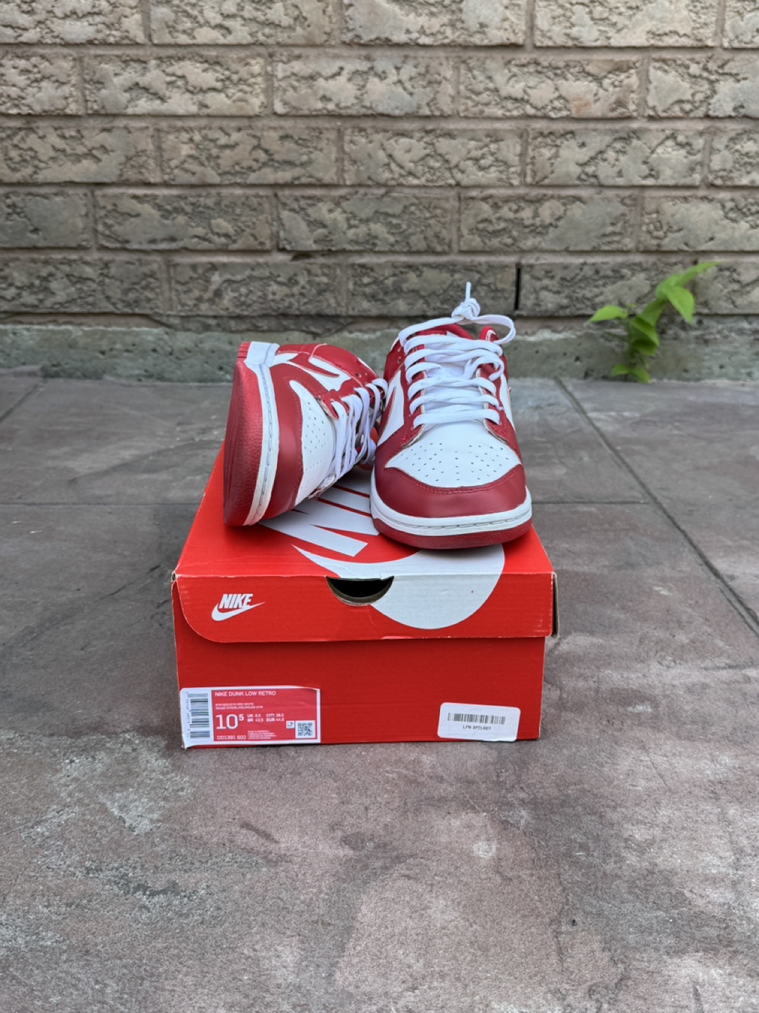 Nike Dunk Low Retro - Gym Red (US 10.5) - photo 4