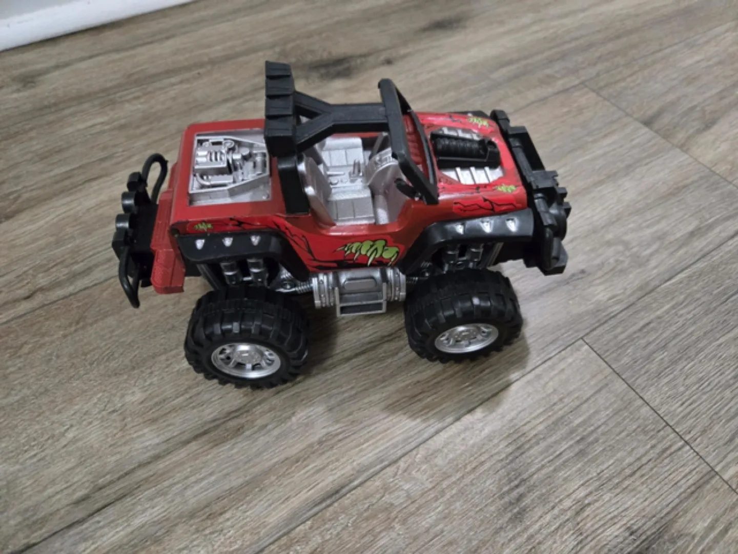 Red Toy Monster Truck. #freecycle thumbnail