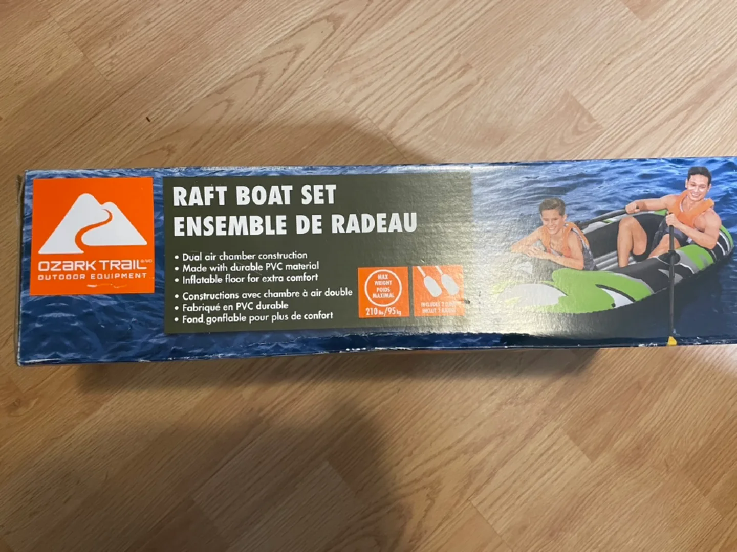Ozark Trail Raft Boat Set - Includes 2 Oars image indicator(2)