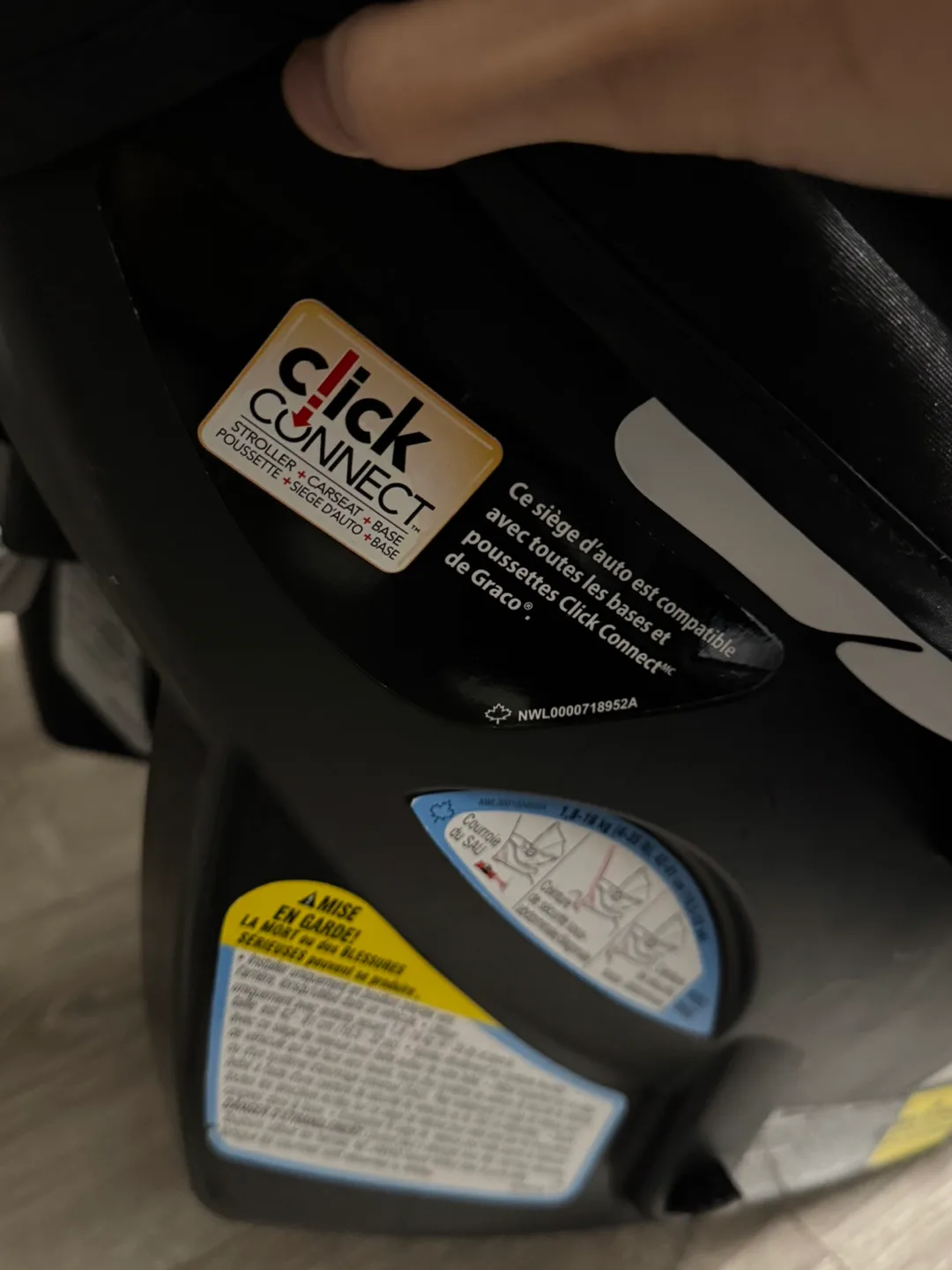 Graco SnugRide SnugLock 35 Infant Car Seat image indicator(6)