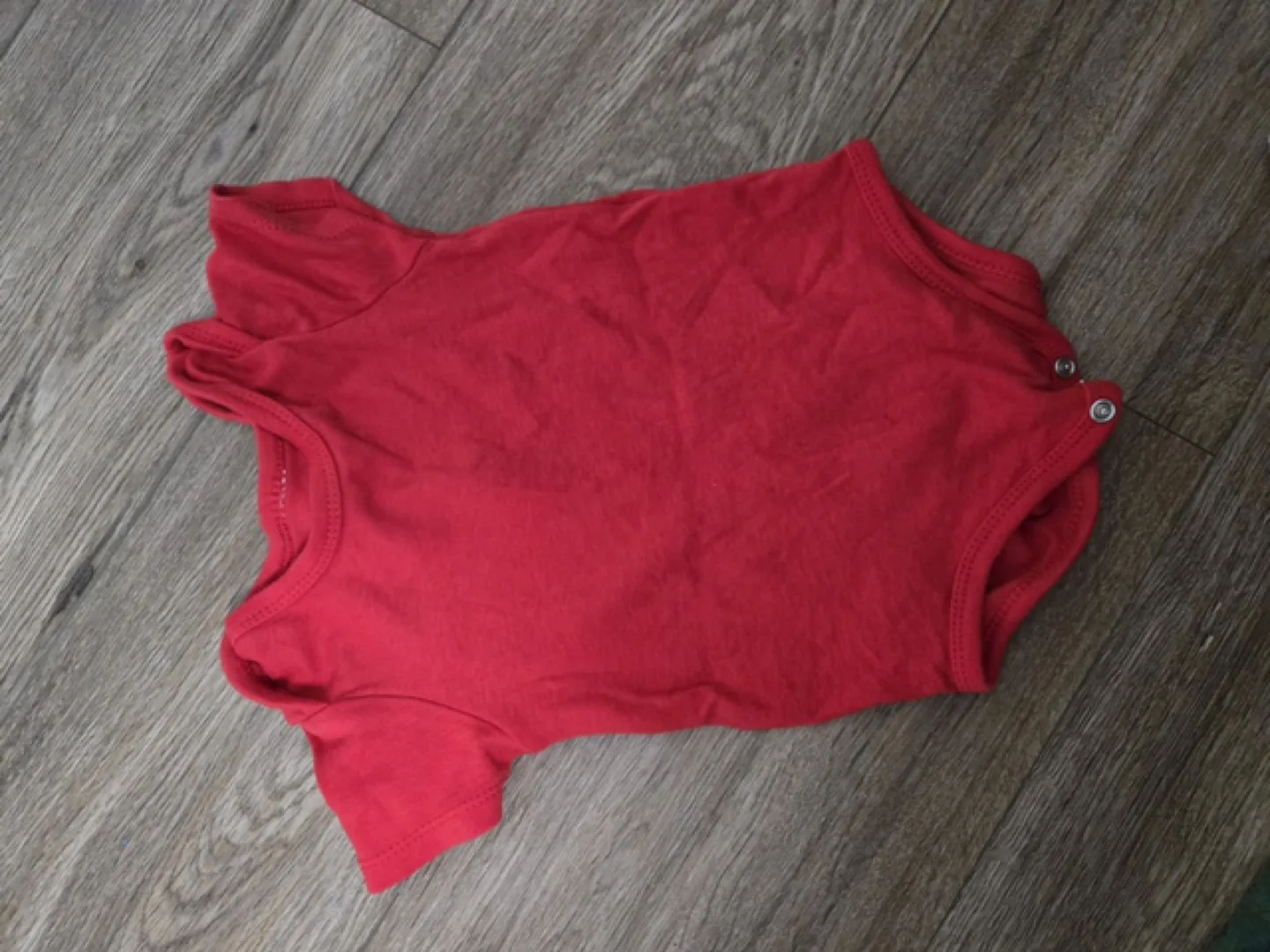 Red Baby Onesie. #freecycle thumbnail