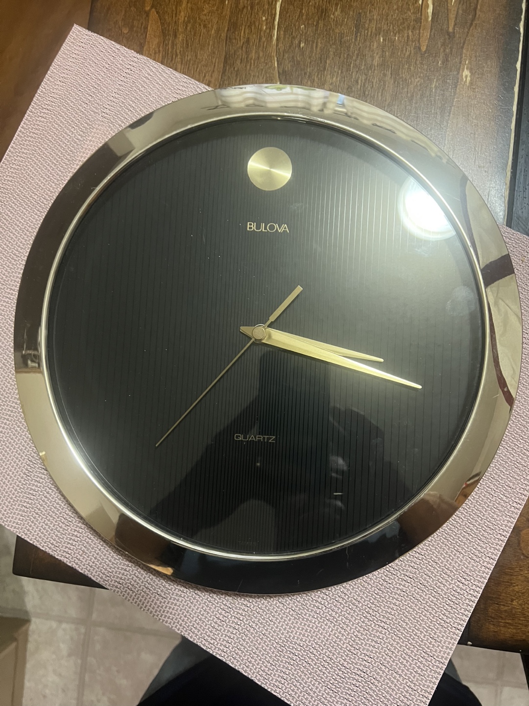 Bulova Quartz Wall Clock