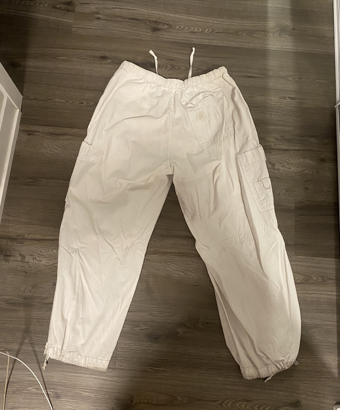 Jaded London White Parachute Pants - Size M - photo 4