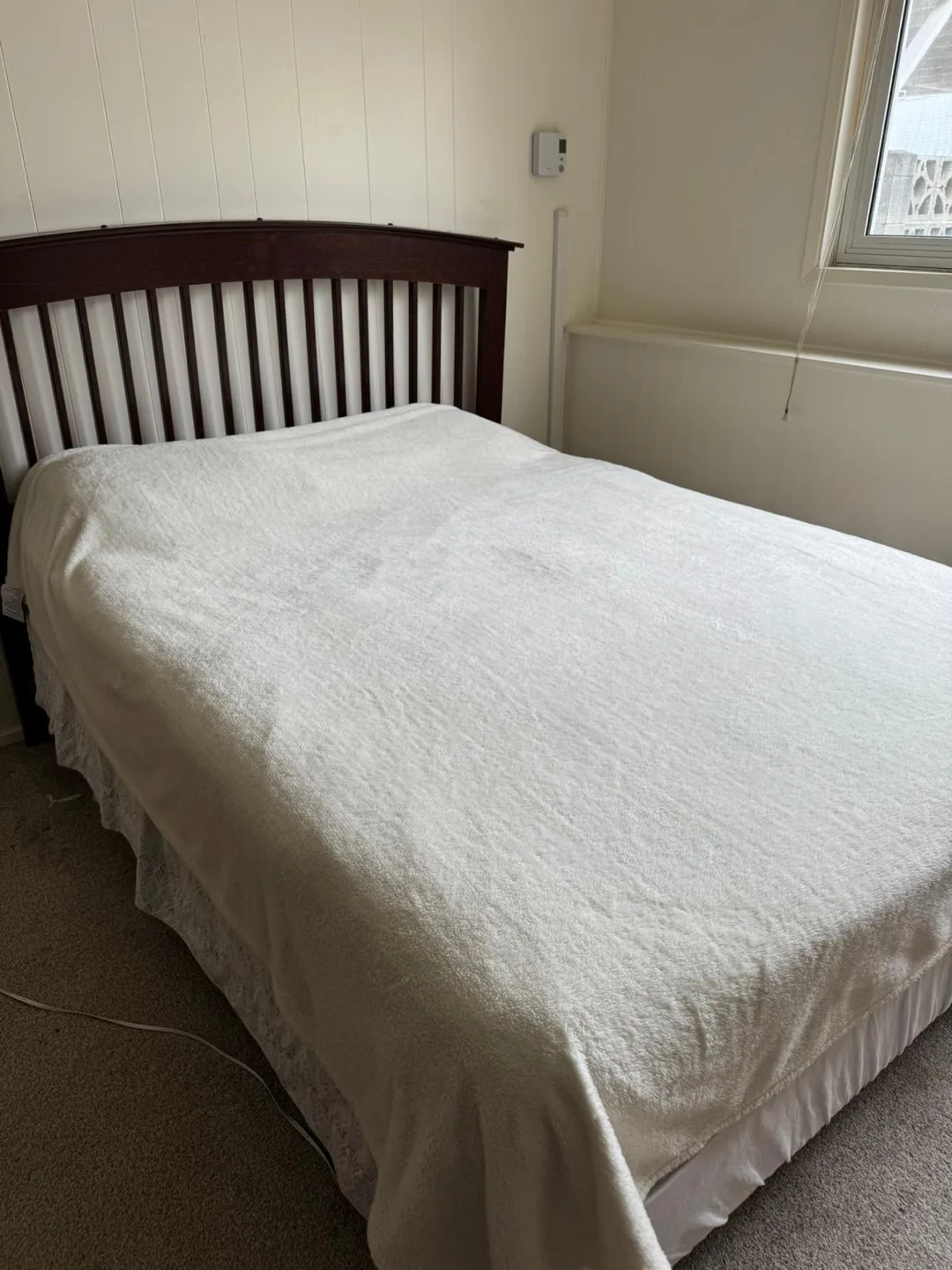Queen Bed Set – Mattress, Box Spring & Metal Frame thumbnail