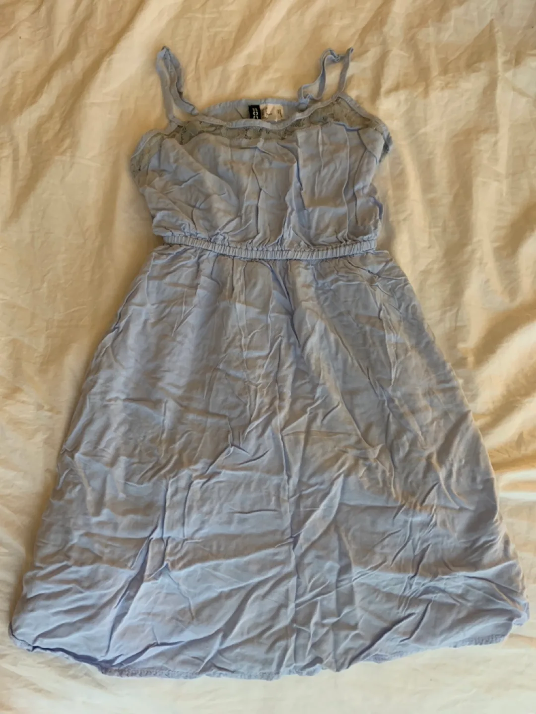 H&M Light Blue Dress size small #freecycle thumbnail
