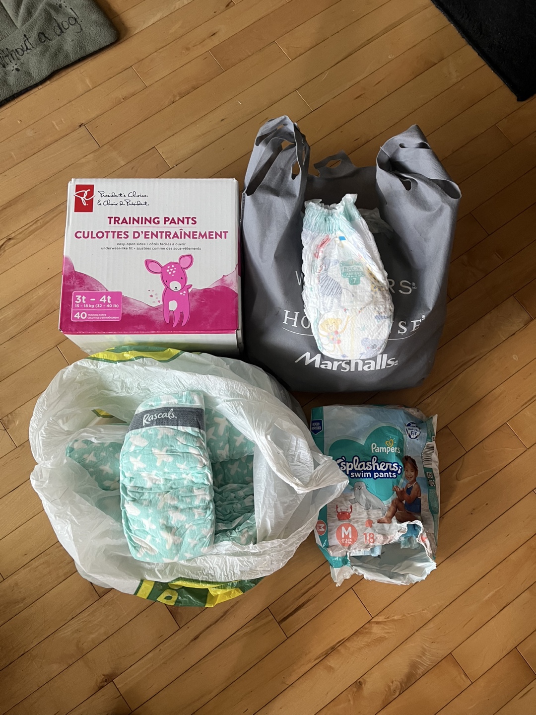 Mixed Lot: Training Pants & Swim Diapers