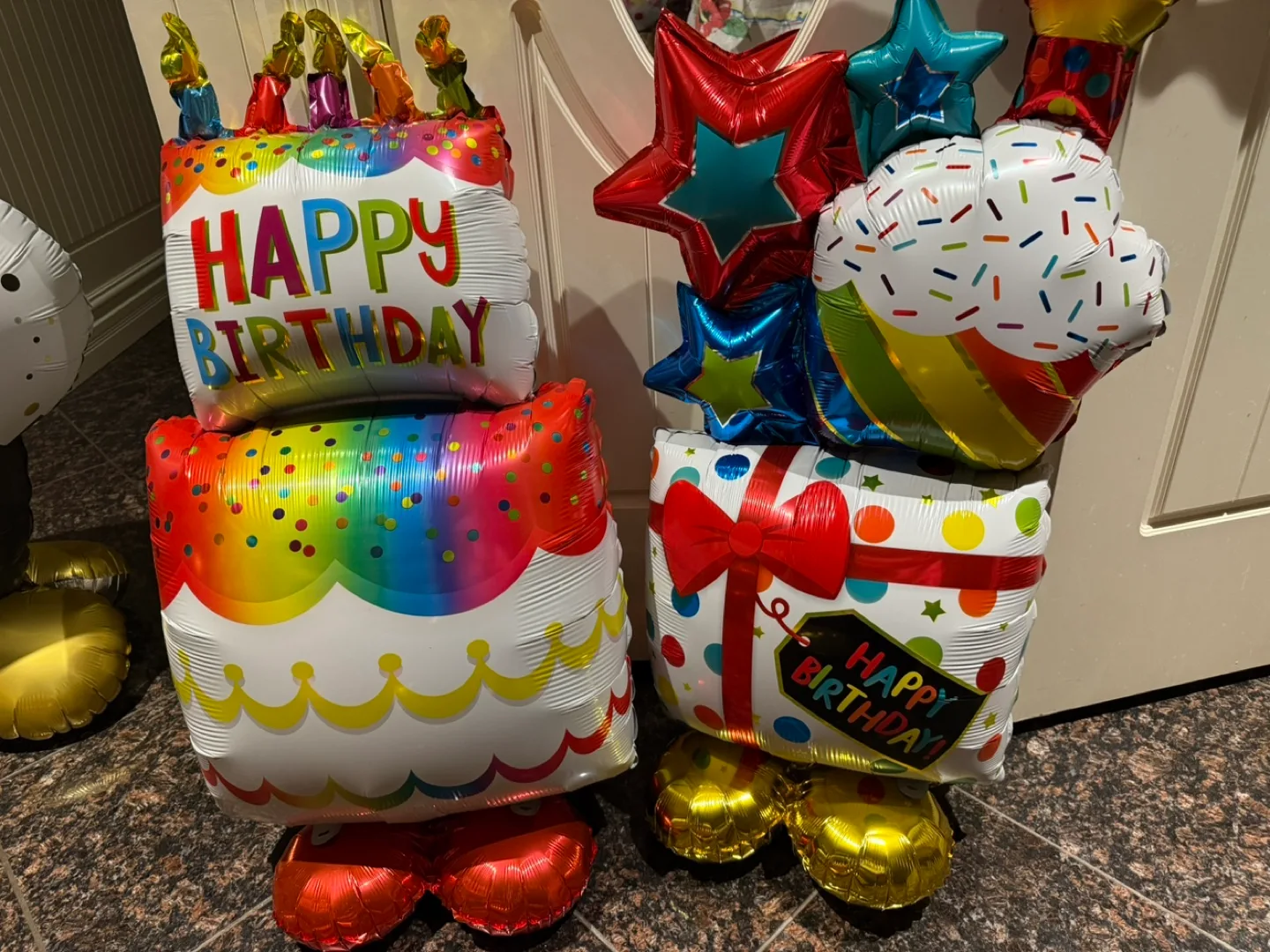 Assorted Happy Birthday Balloons thumbnail