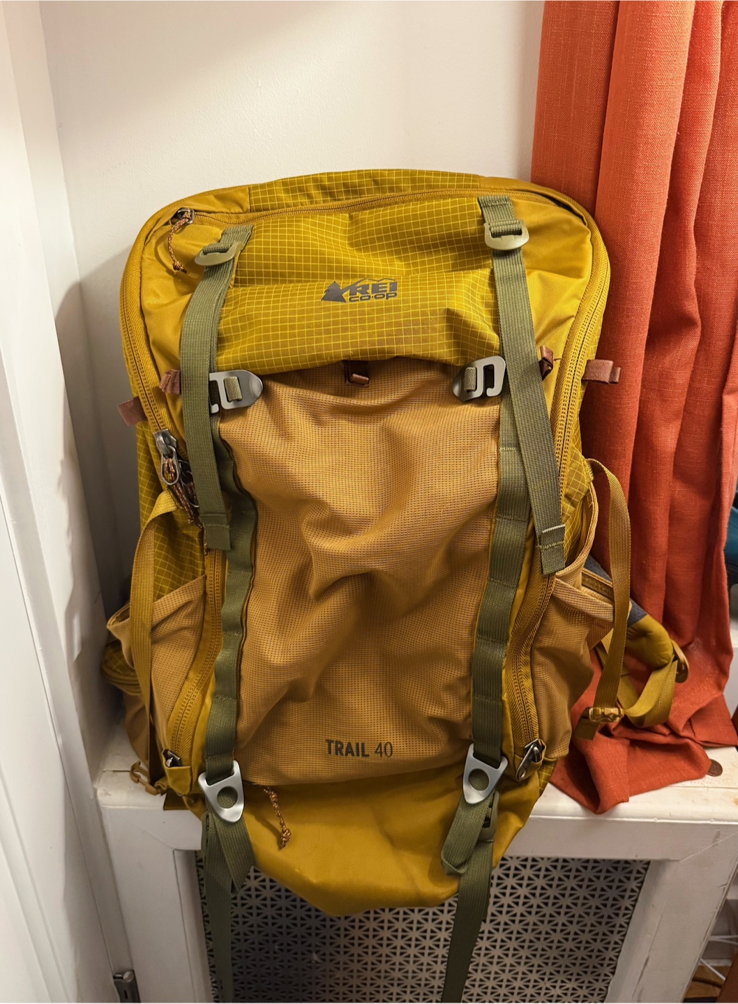 REI Co-op Trail 40 Backpack - Mustard Color - Women’s S