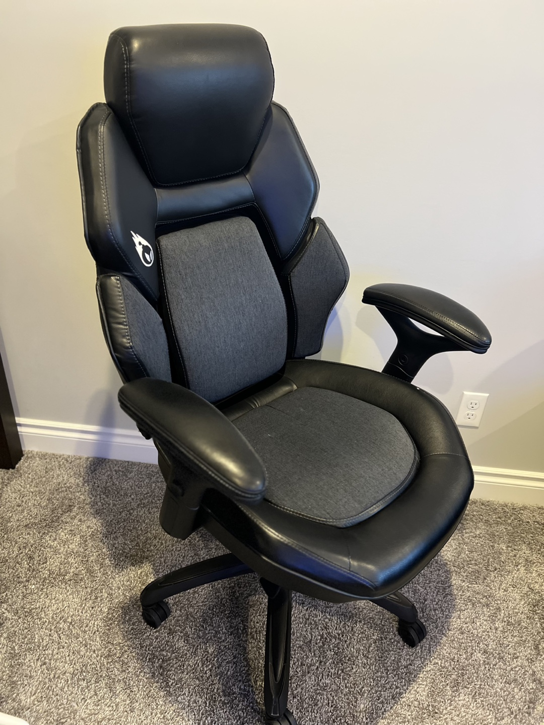 Costco Meteor Gaming Chair - Black & Grey - photo 4