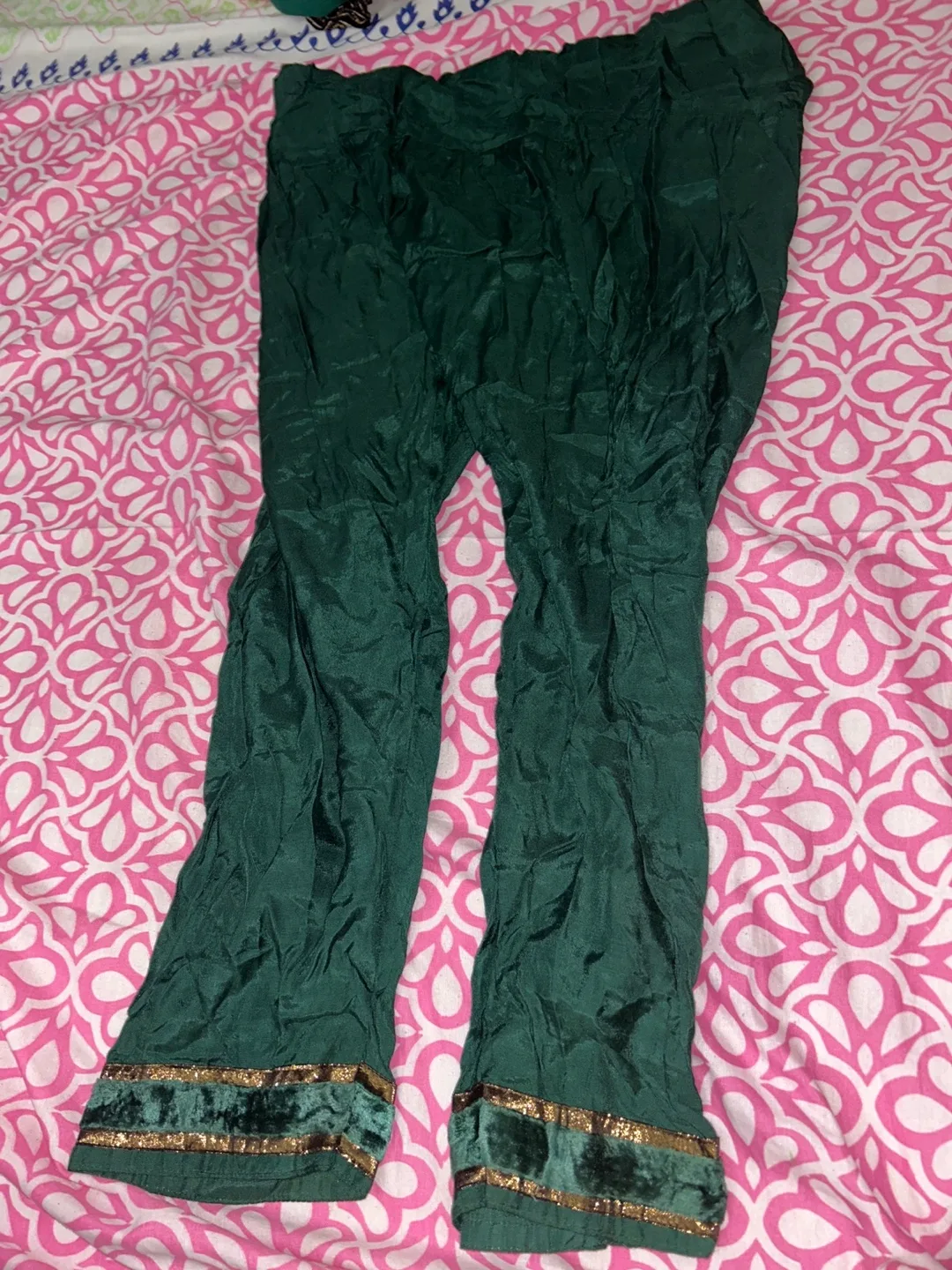 Green Salwar Pants thumbnail