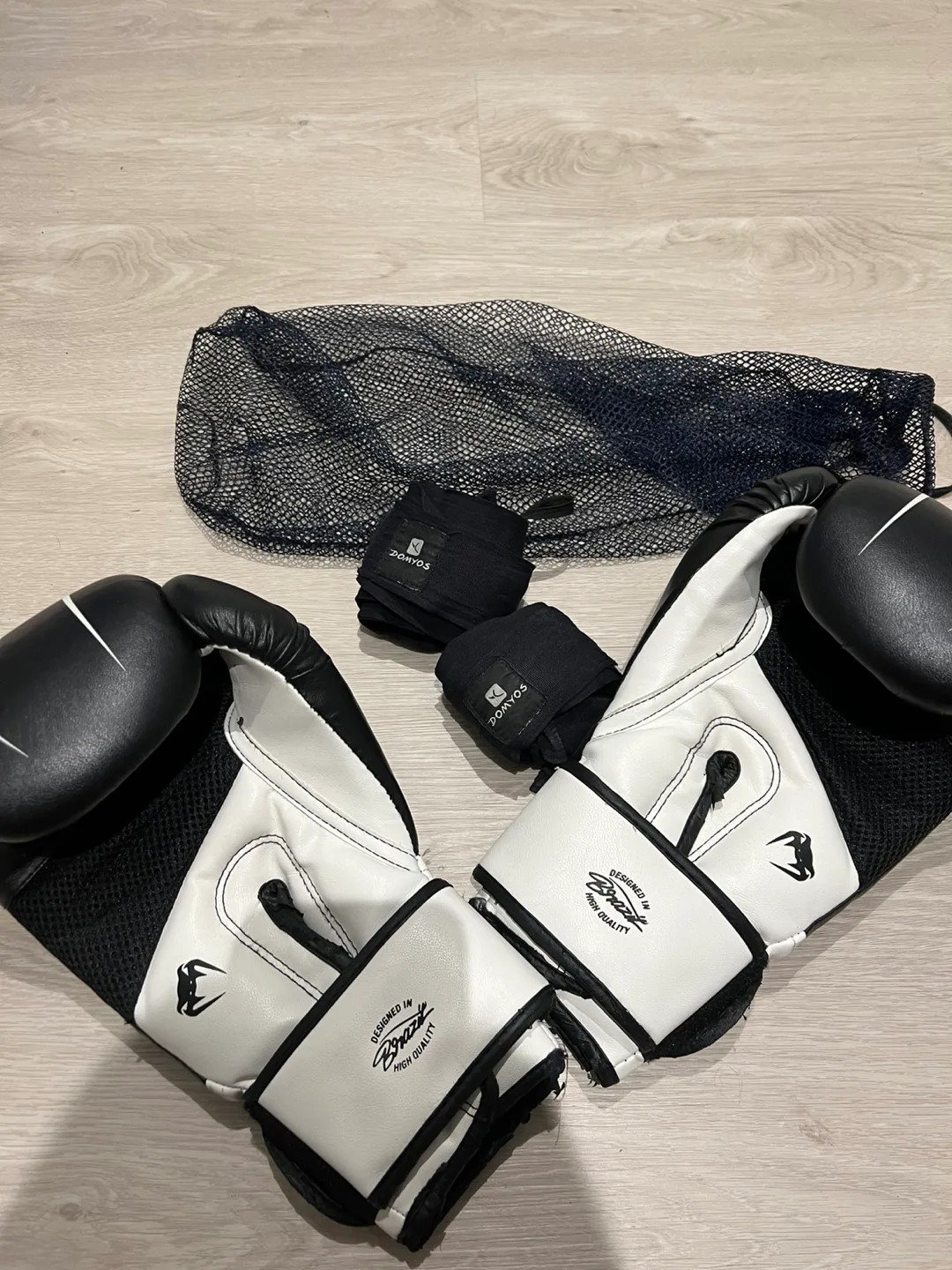 Venum Boxing Gloves with Wraps & Bag thumbnail