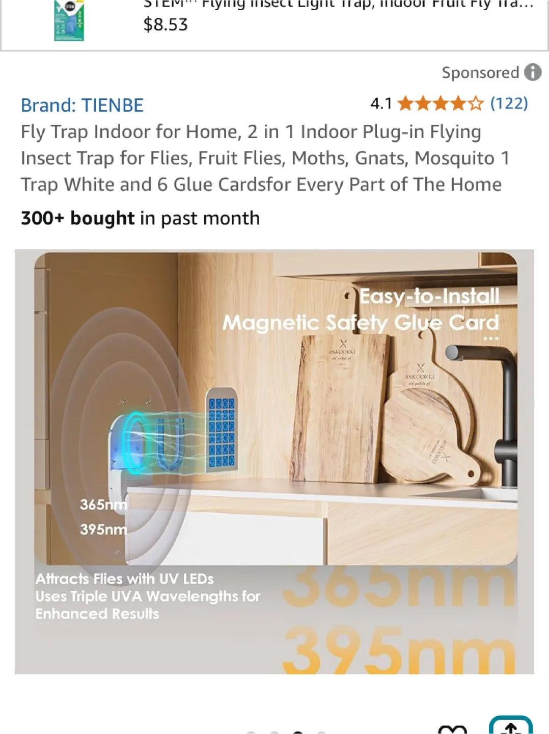 Indoor Flying Insect Trap – BRAND NEW thumbnail