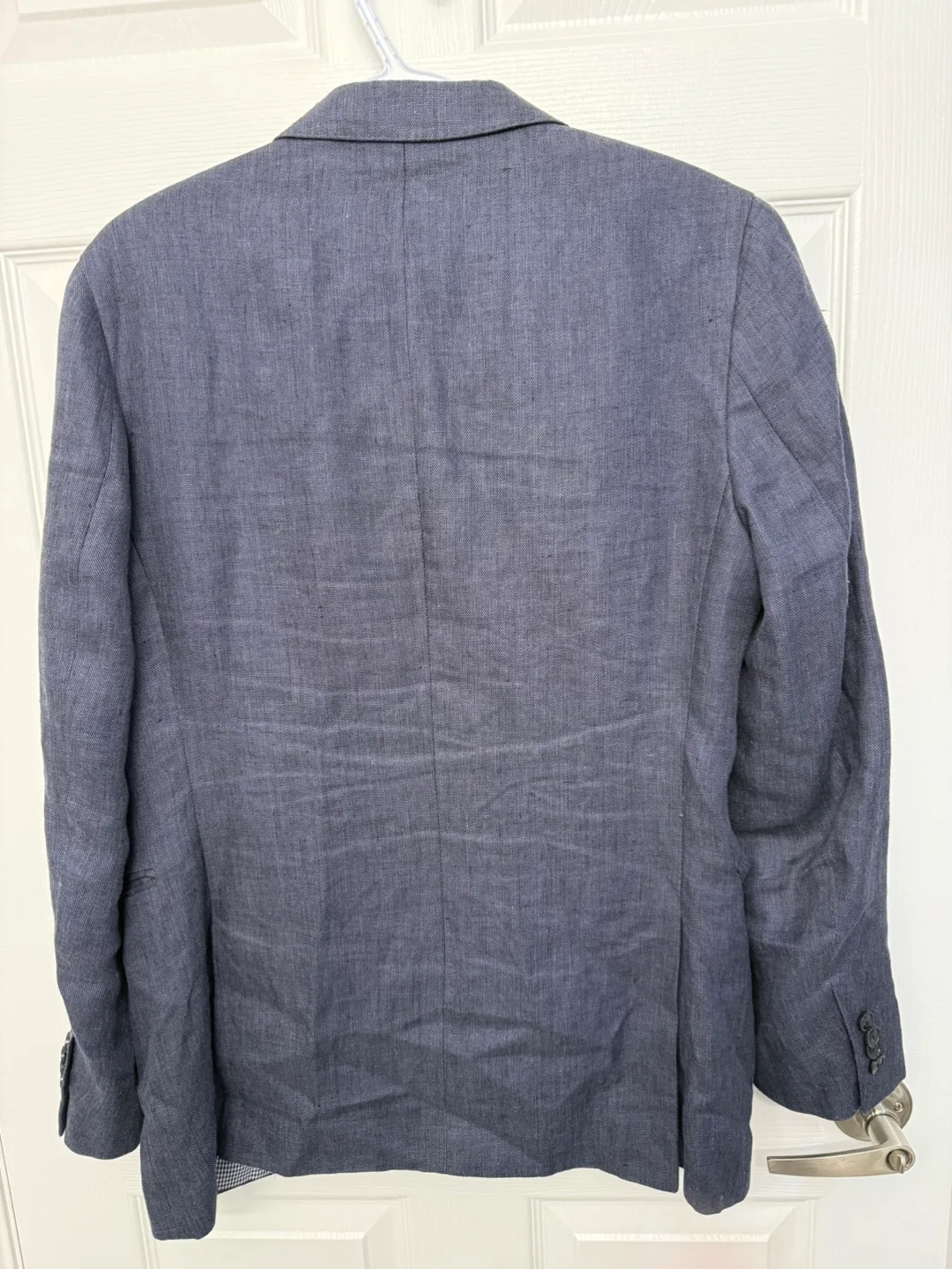 Banana Republic men’s linen summer blazer 38R slim fit image indicator(2)